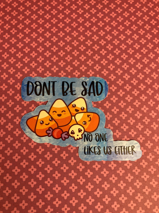 Candy corn Sarcastic stickers