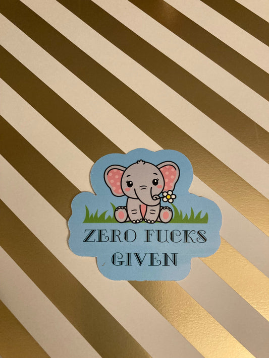 Sarcastic Elephant sticker