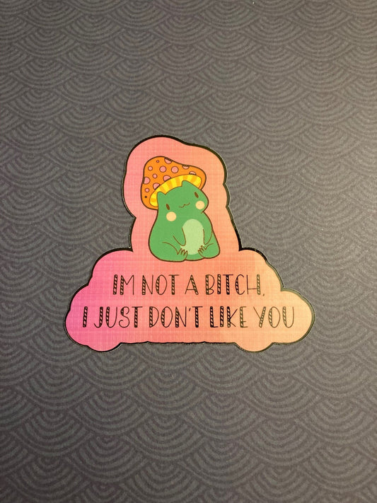 Sarcastic Frog sticker