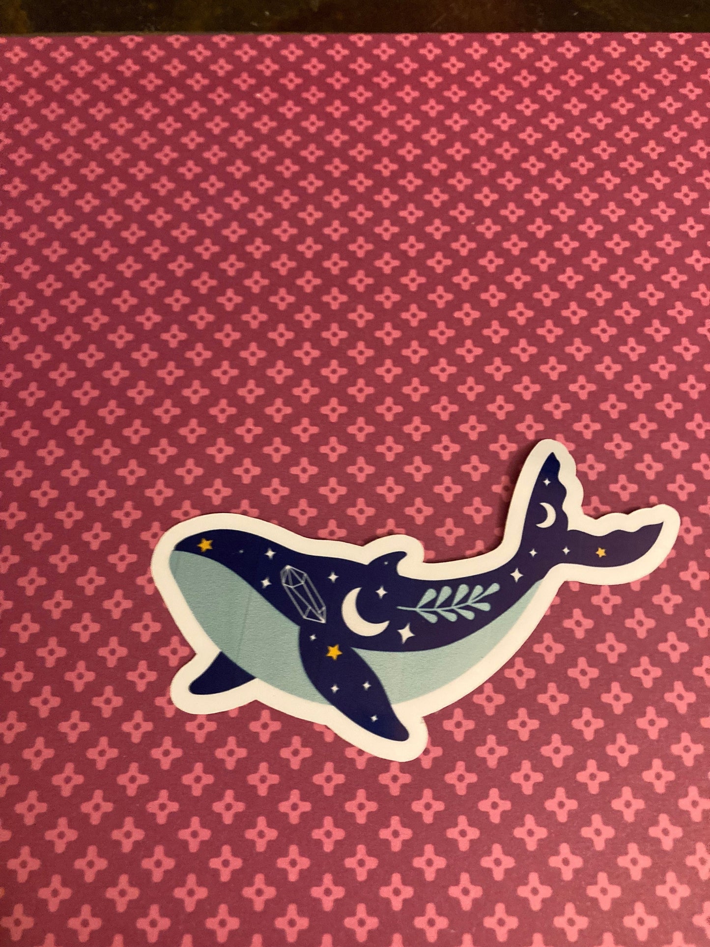 Celestial Fantasy Whale sticker