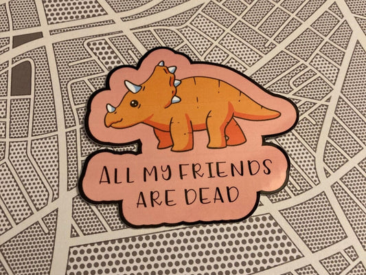 Morbid Dinosaur sticker