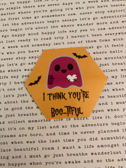 Halloween Ghost Pun Sticker